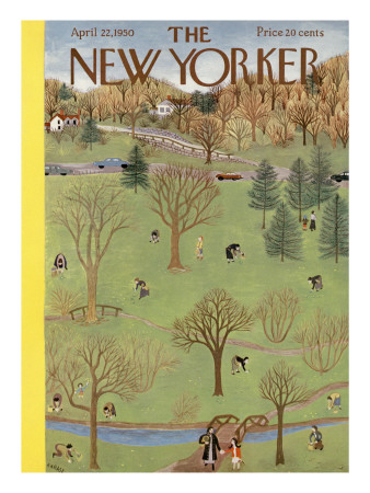 The New Yorker Cover - April 22, 1950 by Ilonka Karasz Pricing Limited Edition Print image
