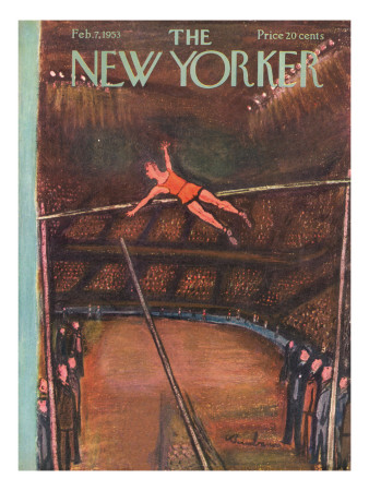 The New Yorker Cover - February 7, 1953 by Abe Birnbaum Pricing Limited Edition Print image