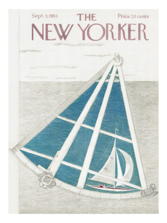 The New Yorker Cover - September 3, 1955 by Ilonka Karasz Pricing Limited Edition Print image