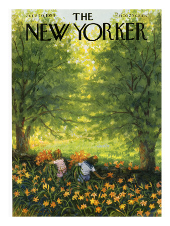 The New Yorker Cover - June 20, 1959 by Edna Eicke Pricing Limited Edition Print image