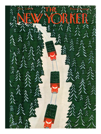The New Yorker Cover - December 3, 1960 by Charles E. Martin Pricing Limited Edition Print image