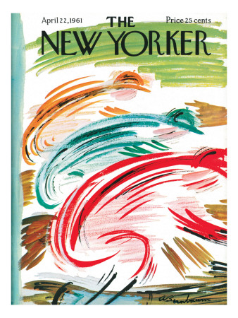 The New Yorker Cover - April 22, 1961 by Abe Birnbaum Pricing Limited Edition Print image