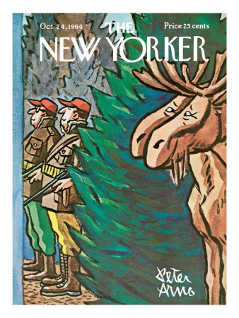 The New Yorker Cover - October 24, 1964 by Peter Arno Pricing Limited Edition Print image