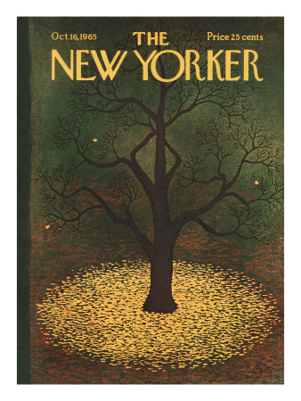 The New Yorker Cover - October 16, 1965 by Charles E. Martin Pricing Limited Edition Print image