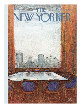 The New Yorker Cover - September 17, 1973 by Arthur Getz Pricing Limited Edition Print image