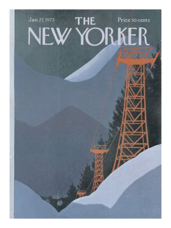 The New Yorker Cover - January 27, 1975 by Charles E. Martin Pricing Limited Edition Print image