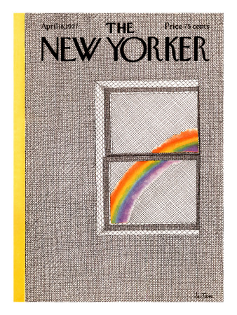 The New Yorker Cover - April 18, 1977 by Pierre Letan Pricing Limited Edition Print image