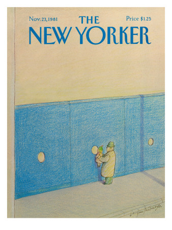 The New Yorker Cover - November 23, 1981 by Eugène Mihaesco Pricing Limited Edition Print image