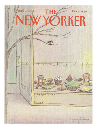 The New Yorker Cover - April 9, 1984 by Eugène Mihaesco Pricing Limited Edition Print image
