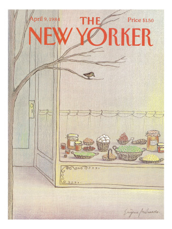 The New Yorker Cover - April 9, 1984 by Eugene Mihaesco Pricing Limited Edition Print image