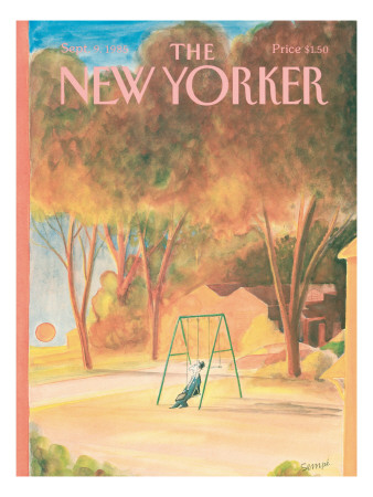 The New Yorker Cover - September 9, 1985 by Jean-Jacques Sempé Pricing Limited Edition Print image