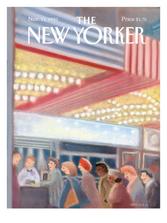 The New Yorker Cover - November 11, 1991 by Susan Davis Pricing Limited Edition Print image