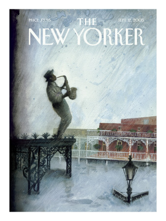 The New Yorker Cover - September 12, 2005 by Ana Juan Pricing Limited Edition Print image