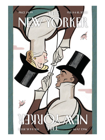 The New Yorker Cover - February 11, 2008 by Seth Pricing Limited Edition Print image