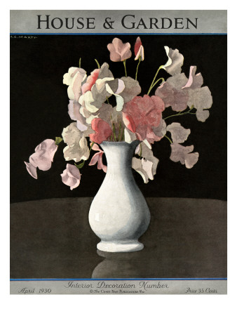 House & Garden Cover - April 1930 by Andre E. Marty Pricing Limited Edition Print image