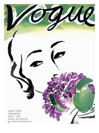 Vogue Cover - May 1931 by Carl Eric Erickson Pricing Limited Edition Print image
