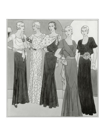 Vogue - September 1931 by Polly Tigue Francis Pricing Limited Edition Print image