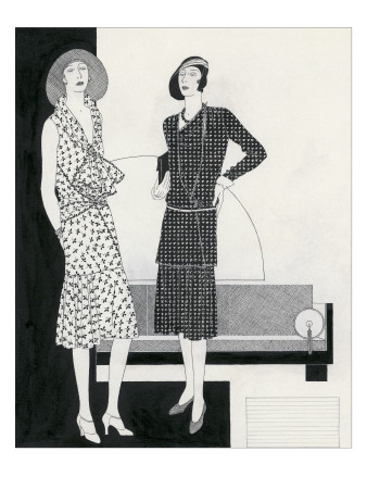 Vogue - August 1929 by Polly Tigue Francis Pricing Limited Edition Print image