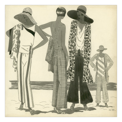 Vogue - June 1929 by Harriet Meserole Pricing Limited Edition Print image