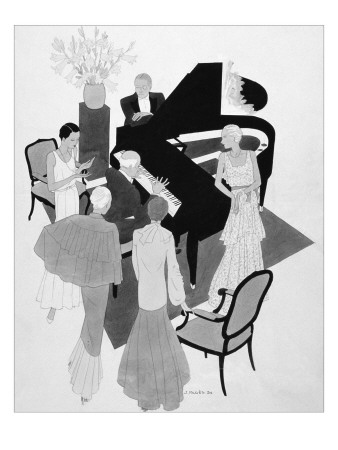 Vogue - May 1930 by Jean Pages Pricing Limited Edition Print image