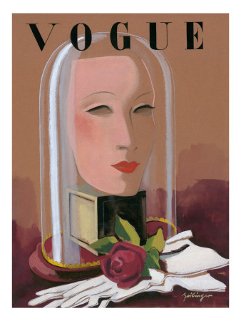 Vogue - November 1934 by Alix Zeilinger Pricing Limited Edition Print image