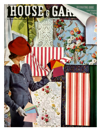 House & Garden Cover - April 1940 by Joseph B. Platt Pricing Limited Edition Print image