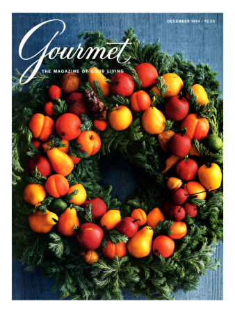 Gourmet Cover - December 1984 by Romulo Yanes Pricing Limited Edition Print image