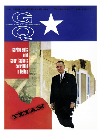 Gq Cover - March 1966 by Leonard Nones Pricing Limited Edition Print image