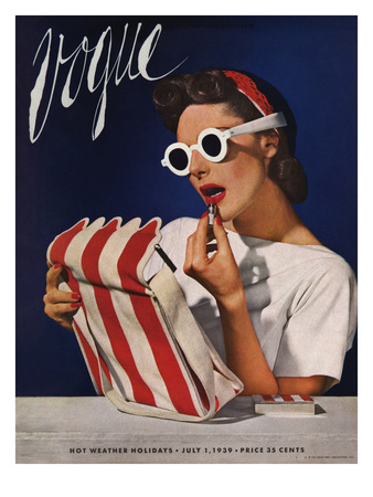 Vogue Cover - July 1939 by Horst P. Horst Pricing Limited Edition Print image