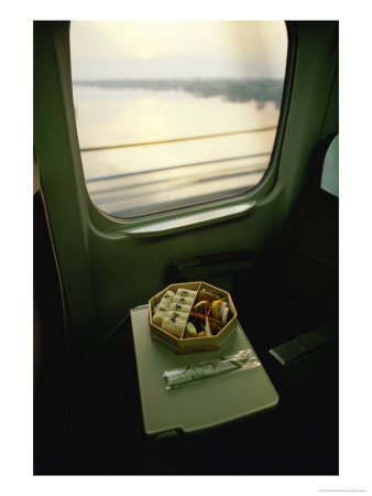 Meal Is Served Aboard The Shinkansen by Eightfish Pricing Limited Edition Print image