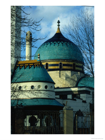 Zsolnay Tiled Elephant House At Budapest Zoo, Budapest, Hungary by David Greedy Pricing Limited Edition Print image