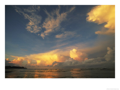 Clouds Glow In The Light Of The Setting Sun by Steve Winter Pricing Limited Edition Print image