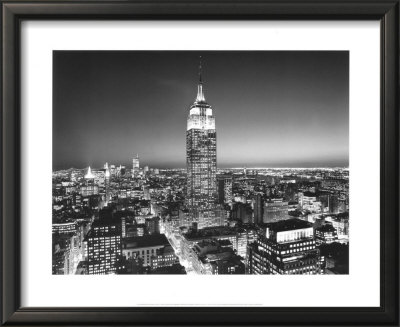 New York, New York - Empire State Building by Henri Silberman Pricing Limited Edition Print image