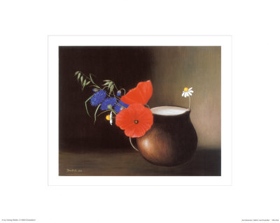 Kornblumen Mohn Und Kamille by Heide Dahl Pricing Limited Edition Print image