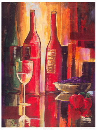 Abstract Vino I by Kim Murphy Pricing Limited Edition Print image