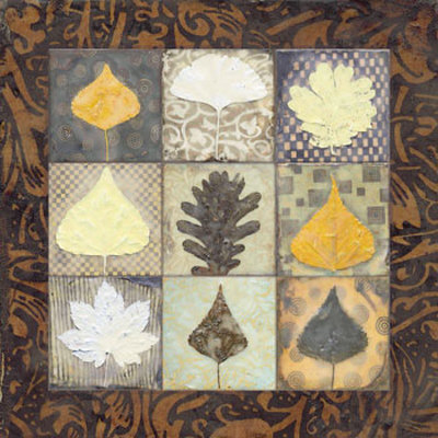 Leaf Mosaic I by Carolyn Holman Pricing Limited Edition Print image