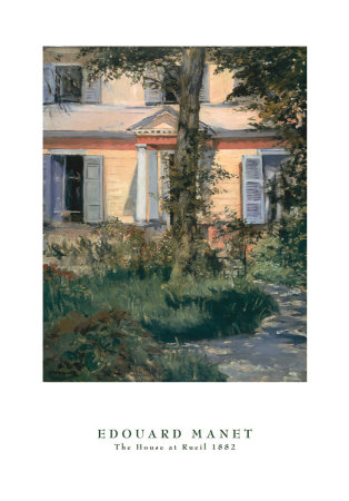 House At Reuil by Edouard Manet Pricing Limited Edition Print image