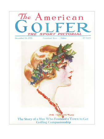 The American Golfer December 16, 1922 by James Montgomery Flagg Pricing Limited Edition Print image