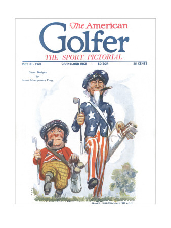 The American Golfer May 21, 1921 by James Montgomery Flagg Pricing Limited Edition Print image