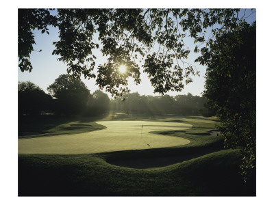 Arbor Links Golf Club, Hole 9 by Stephen Szurlej Pricing Limited Edition Print image