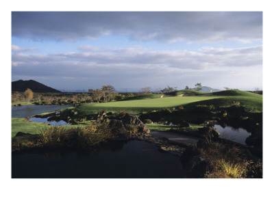 Nine Bridges Golf Club by Stephen Szurlej Pricing Limited Edition Print image