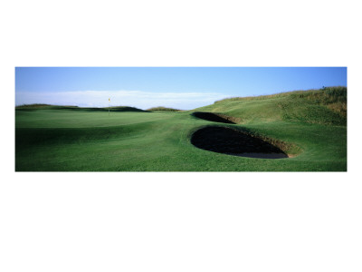 Muirfield Golf Club, Bunkers by Stephen Szurlej Pricing Limited Edition Print image
