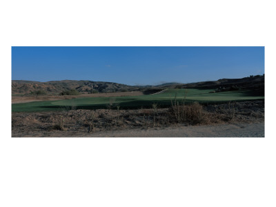 Rustic Canyon Golf Course, Hole 16 by Stephen Szurlej Pricing Limited Edition Print image