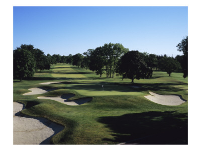 Winged Foot Golf Course, Hole 9 by Stephen Szurlej Pricing Limited Edition Print image