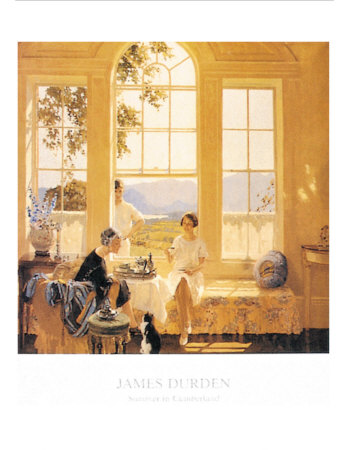 Summer In Cumberland by James Durdan Pricing Limited Edition Print image