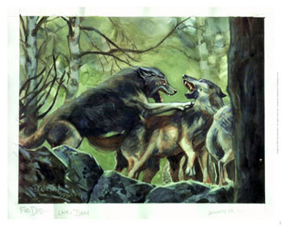 Devil Wolf by Dan Brereton Pricing Limited Edition Print image