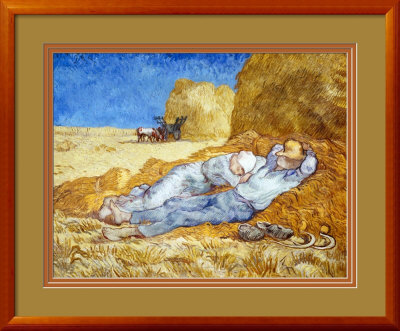 Noon: Rest From Work (After Millet), C.1890 by Vincent Van Gogh Pricing Limited Edition Print image