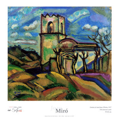 Sant Joan D'horta Chapel by Joan Miró Pricing Limited Edition Print image