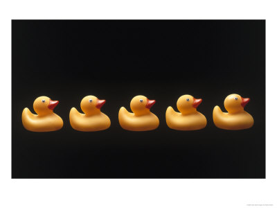 Ducks In A Row by Kathy Heister Pricing Limited Edition Print image