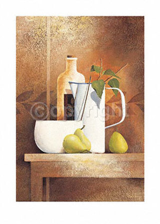 Pears Near Bowl by Franz Heigl Pricing Limited Edition Print image